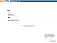 Tablet Screenshot of login.b4event.de